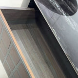 Modern minimalist, medieval style coffee table