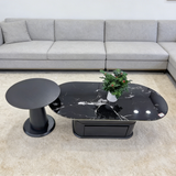 Modern minimalist, medieval style coffee table