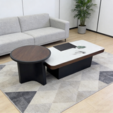 Modern minimalist, medieval style coffee table