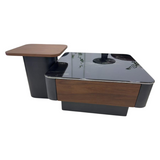 Modern minimalist, medieval style coffee table