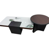 Modern minimalist, medieval style coffee table