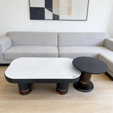 Modern minimalist, medieval style coffee table