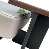 Modern minimalist, medieval style coffee table