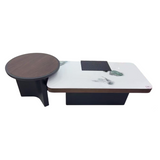 Modern minimalist, medieval style coffee table