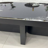 Modern minimalist, medieval style coffee table
